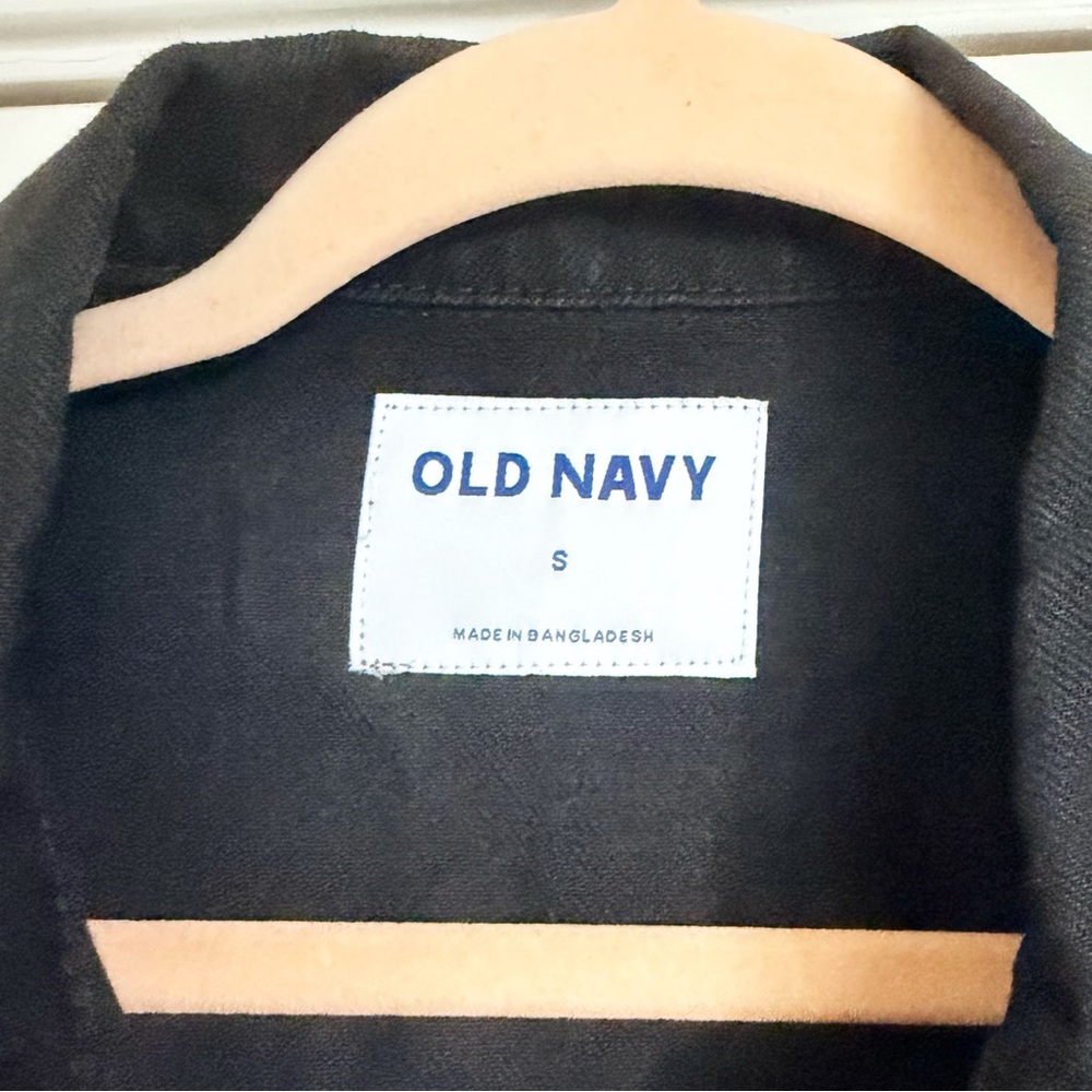 Old Navy Black Denim Jacket - Picture 4 of 5